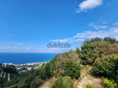 RWB257EA - Furnished duplex with sea view for sale in Halat - Jbeil