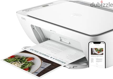 HP DeskJet 2875 Wireless All-in-One Printer Print, Scan, Copy- White 6