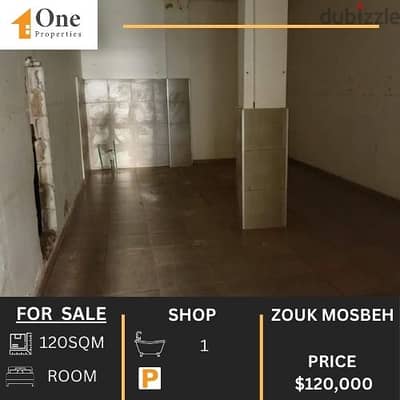 SHOP FOR SALE IN ZOUK MOSBEH