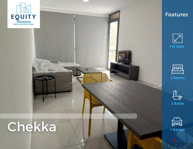 Furnished 110 SQM Apartment For Rent In Chekka شقة للإيجار #CM702124 0