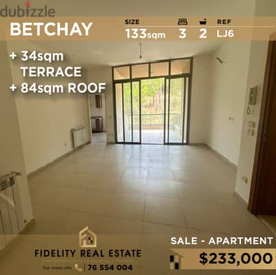 Apartment for sale in Betchay LJ6 شقة للبيع بطشاي