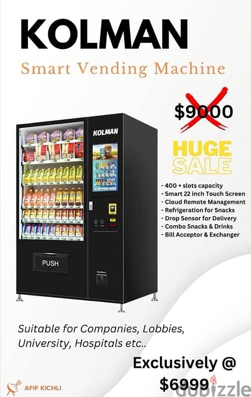 Kolman Vending Machine New 0