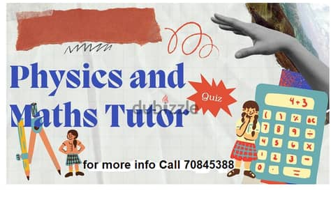 Private lessons in Maths & Physics