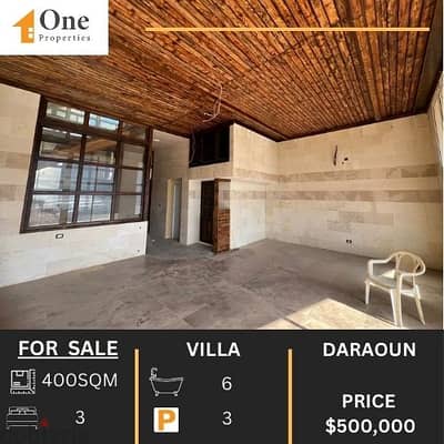 VILLA FOR SALE IN DARAOUN