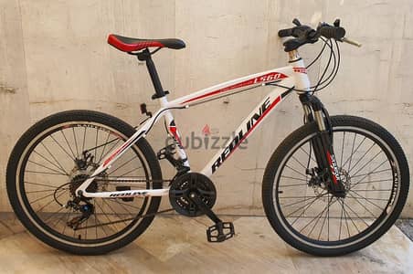 Redline size 24" disc brakes 3x7 speed