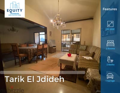 240 SQM Apartment For Sale In Tarik El Jdideh شقة للبيع #HG1427151