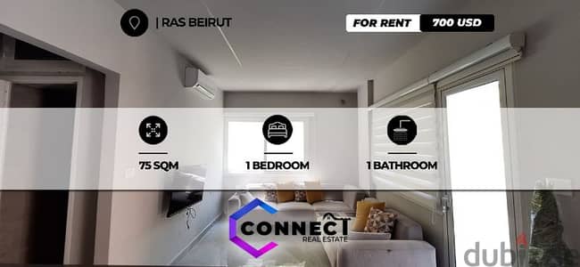 apartment for rent in Ras Beirut/رأس بيروت  #MM664