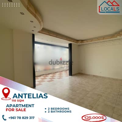 110 SQM Apartment For Sale in Antelias