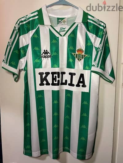 Real Betis 1996 vintage home kappa kit