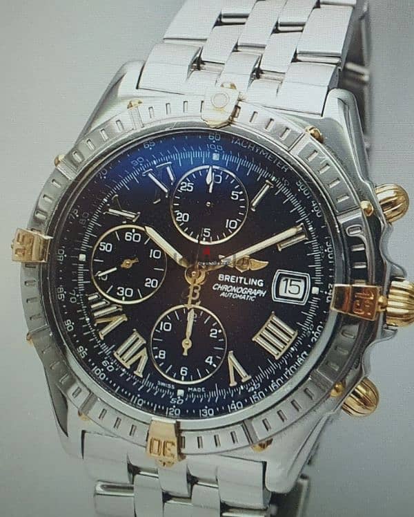 breitling crosswind chronograph mod 2002 still new 4