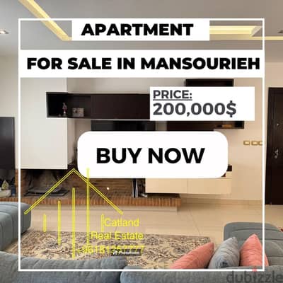 Duplex for sale in Mansourieh 200,000$  دوبليكس للبيع في المنصورية