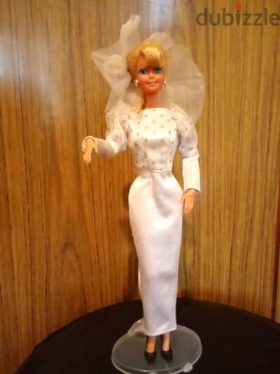 Barbie BRIDE Gone Rare great doll moves flexi hands+back press button