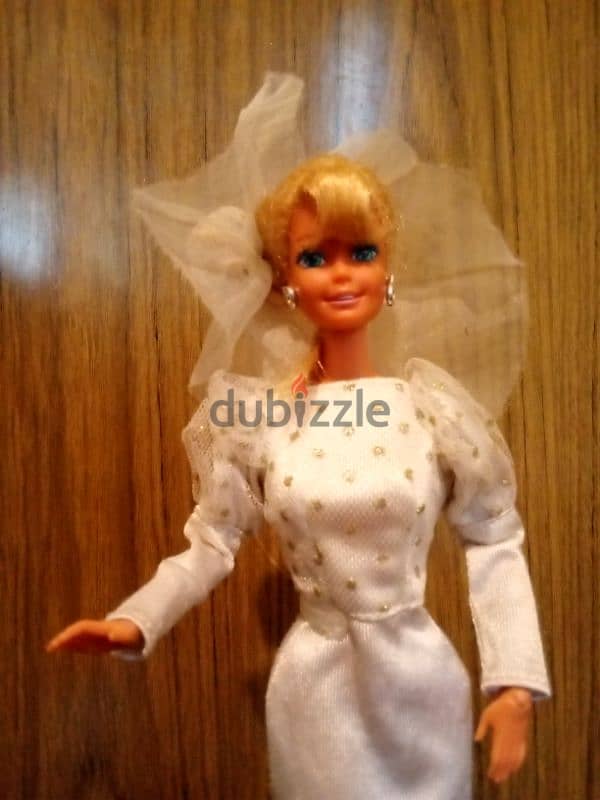 Barbie BRIDE Gone Rare great doll moves flexi hands+back press button 5