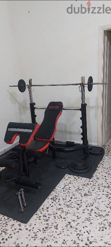 Body system bench press heavy duty like new