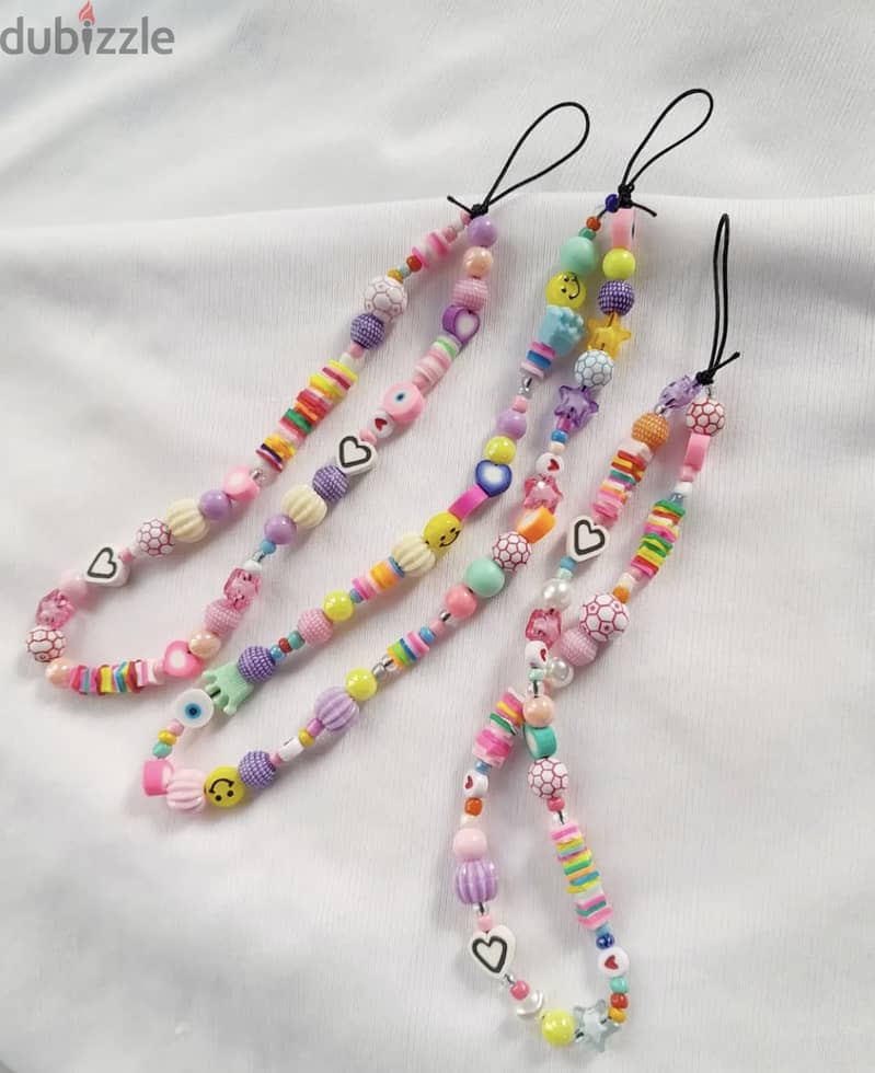 Beaded Phone Straps | Handmade Accessories 4