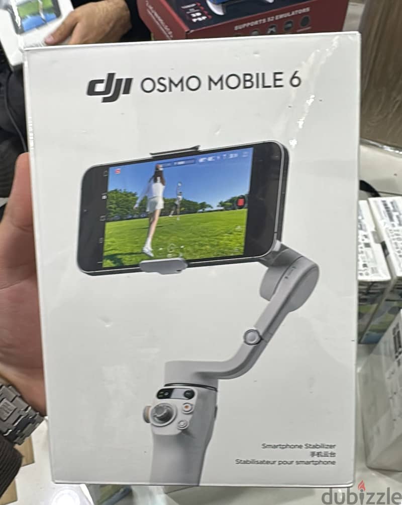 Dji osmo mobile 6 platinum gray 0