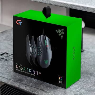 Razer Naga Trinity Multi-color Wired MMO Gaming Mouse