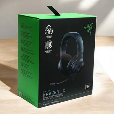 Razer Kraken X - Gaming headphones - black and white available