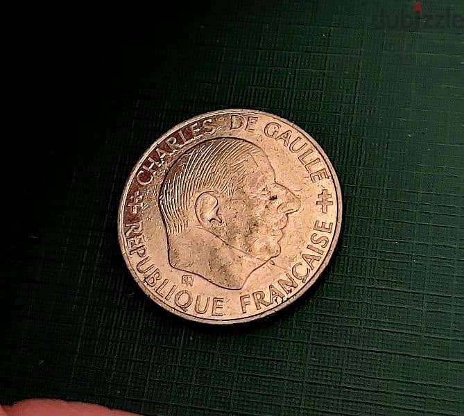 France Charles De Gaulle 1 Franc 1988 0