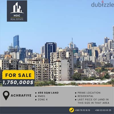 Achrafiye Rmeil 456 sqm Zone 4