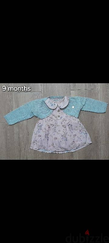 6-9 months dress with bolero