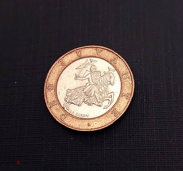 1993 Monaco 10 Francs Bimetallic coin 1