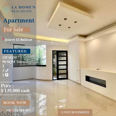 apartment for sale in jouret el ballout شقة للبيع في جورة البلوط