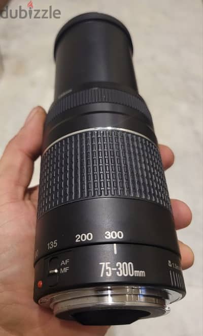 Canon EF 75-300mm f/4-5.6 USM lens