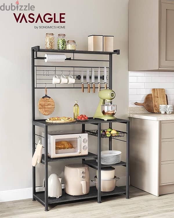 Kitchen Shelf, Standing Shelf, Kitchen Island 5