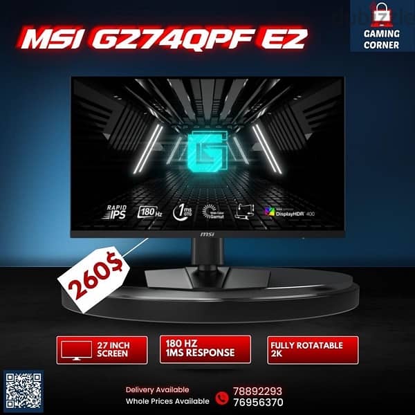 New Msi GamingScreen 2k 0