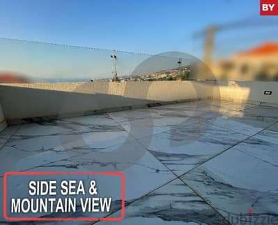 side sea & mountain view in a prime location,kfaraabida REF#BY117443