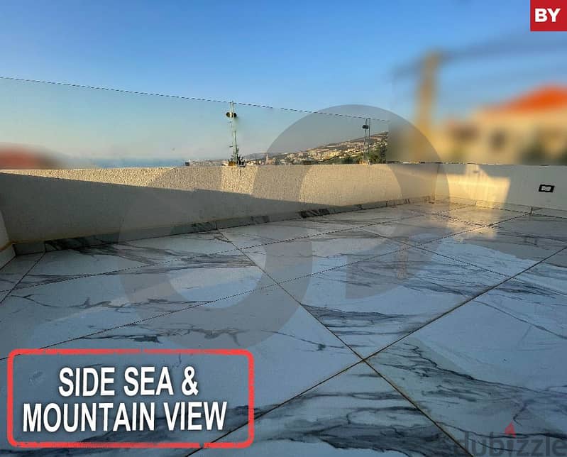 side sea & mountain view in a prime location,kfaraabida REF#BY117443 0