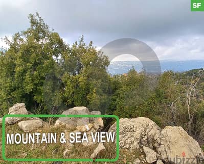 MOUNTAIN & SEA VIEW-Ain El Kach, Bikfaya/ عين القش, بكفيا REF#SF117445