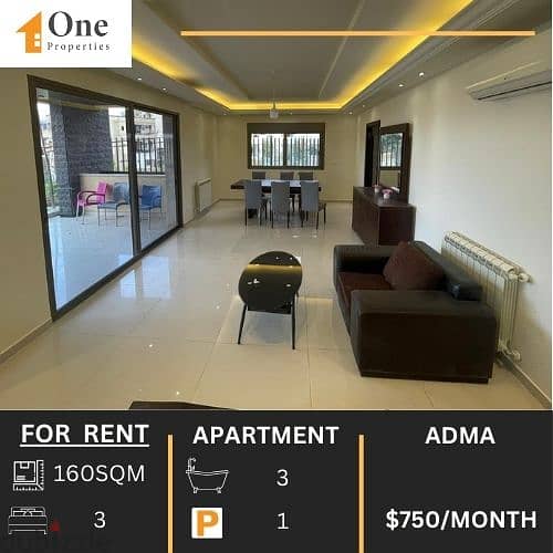 FURNISHED APARTMENT FOR RNET IN ADMA 0