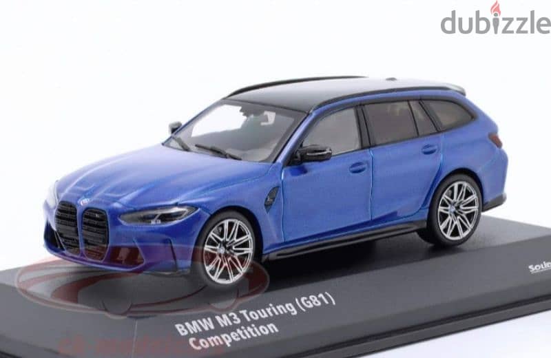 BMW M3 Touring (G81) 2023 diecast car model 1;43. 1