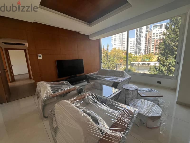 235 Sqm | Fully furnished apartment for rent in Achrafieh 0