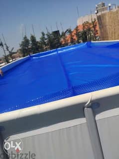 Solar cover for intex and bestway pools