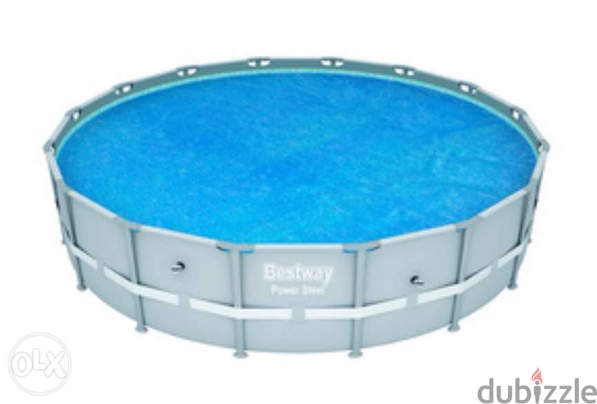 Solar cover for intex and bestway pools 1