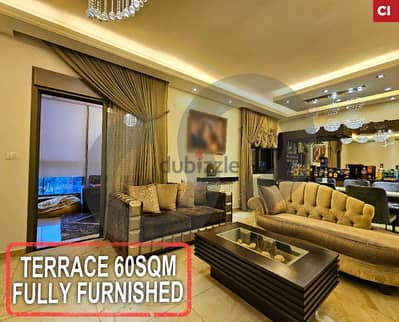 Fully furnished, terrace, keserwan, zouk mikael/زوق مكايل REF#CI117468