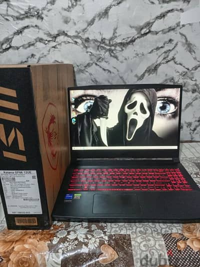 core i7-12700h / RTX 3060 / MSI gaming laptop with box