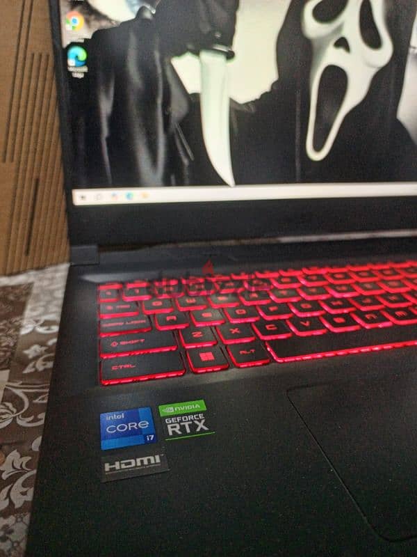 core i7-12700h / RTX 3060 / MSI gaming laptop with box 3