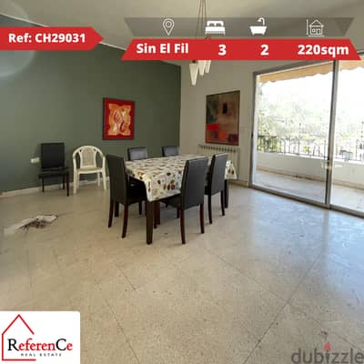 Apartment for sale in sin el fil شقة للبيع في سن الفيل