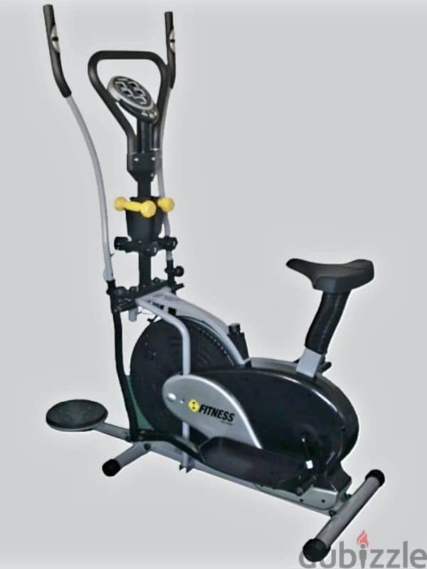 Fitness Factory Orbitrac With Dumbbells And Twister Fitness Elliptica 0