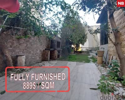 Terrace, garden, furnished,metn, bsalim/بصاليم  REF#NB114571