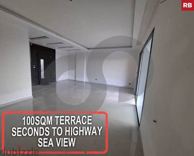 Terrace, great deal,sea view, jbeil, halat/حالات جبيل REF#RB117484