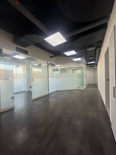 Decorated Office for rent in Jal el Dib very prime location