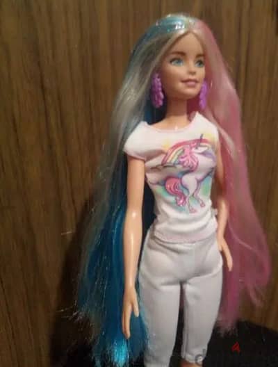 Barbie FANTASY HAIR UNICORN/MERMAID LOOKS+Own complete wear Great doll