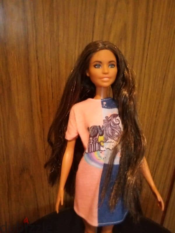 FASHIONISTAS TALL num: 103 Brunette Long hair Complete wear great doll 5