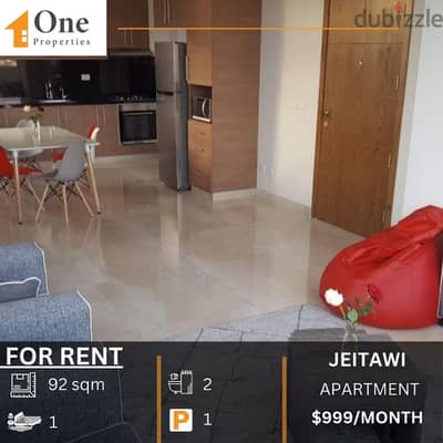 APARTMENT FOR RENT IN ACHRAFIEH/JEITAWI