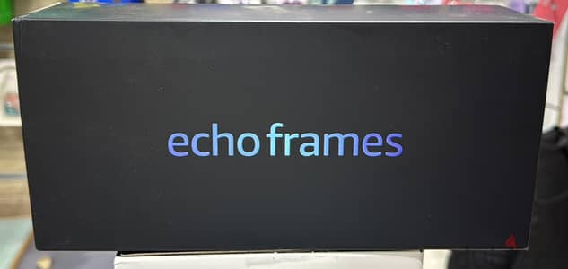 Amazon Echo Frames 3rd gen Modern Rectangle charcoal gray